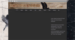 Desktop Screenshot of fateswarning.com